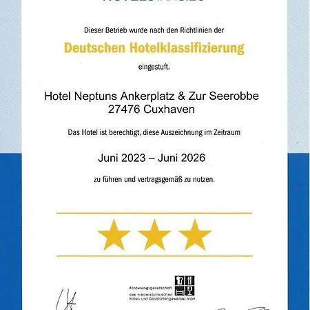 호텔 Zur Seerobbe 3*